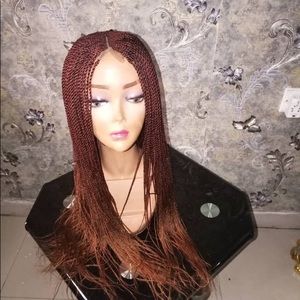Hand braided wig